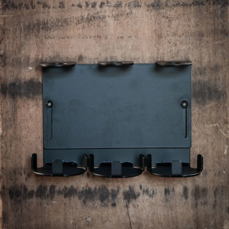 Matt Black Triple Bracket
